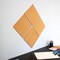 Flipside Products 12" x 12" Cork Squares, Wall Tiles, Square Pinning Cork Board, Bulletin Board Mini Wall Board - 16 Pack